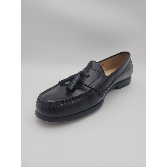 Men\'s Cole Haan Pinch Tassel Loafers In Black Leather Size 9.5‎ B main image 11